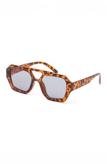 Always Vibing Sunglasses Tortoise/Blue
