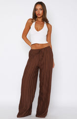 Valley Escape Pants Chocolate