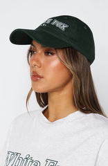 Social Season Cap Forest Green