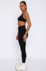 Propel High Waisted Leggings Black