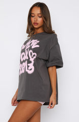 Everyone Likes You Oversized Tee Volcanic