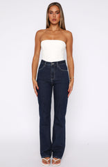 Millie High Rise Bootleg Jeans Dark Indigo