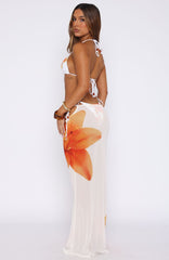 Luminous Maxi Skirt Marigold Twist