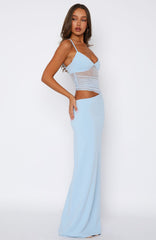 Call Me Up Maxi Dress Blue