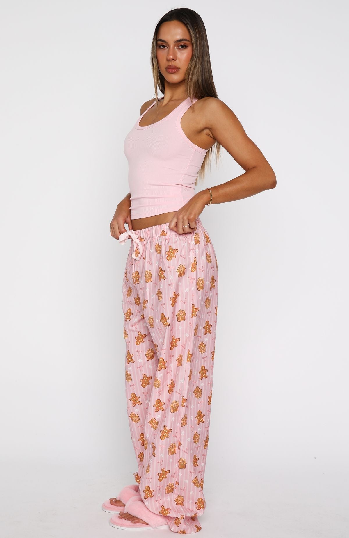 Sweetheart Pyjama Pants Gingerbread Twist