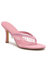 Jackie Mules Candy Pink