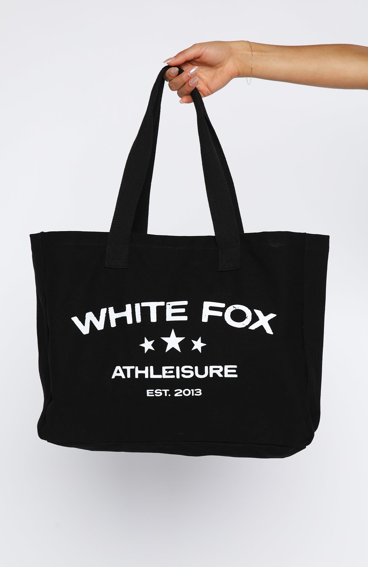 Never Wrong Tote Bag Black/White