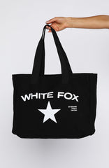 Never Wrong Tote Bag Black/White