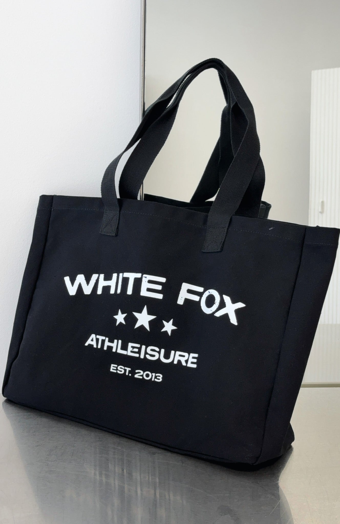 Never Wrong Tote Bag Black/White